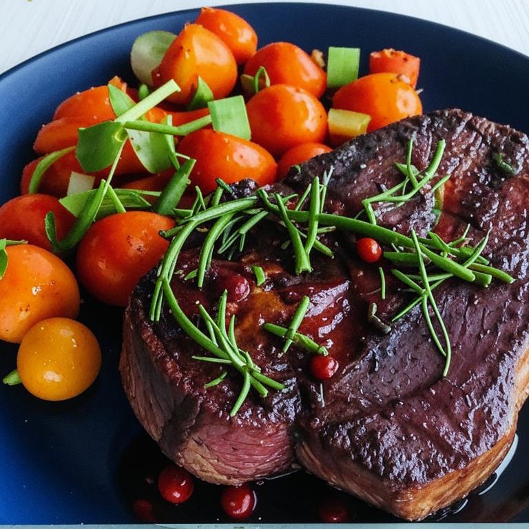 Говяжий стейк с овощами - одно из блюд диеты на говядине