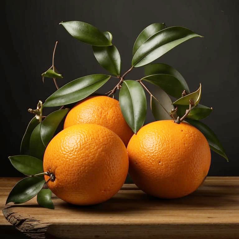 Апельсин содержит примерно 47 ккал на 100 грамм продукта