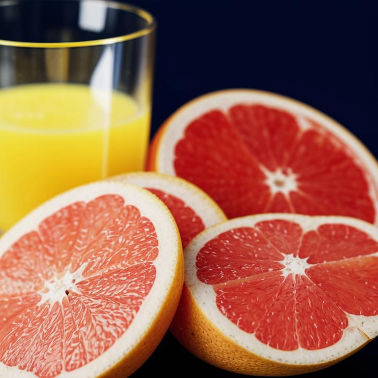 Грейпфрутовая диета включает сок грейпфрута или дольки фрукта